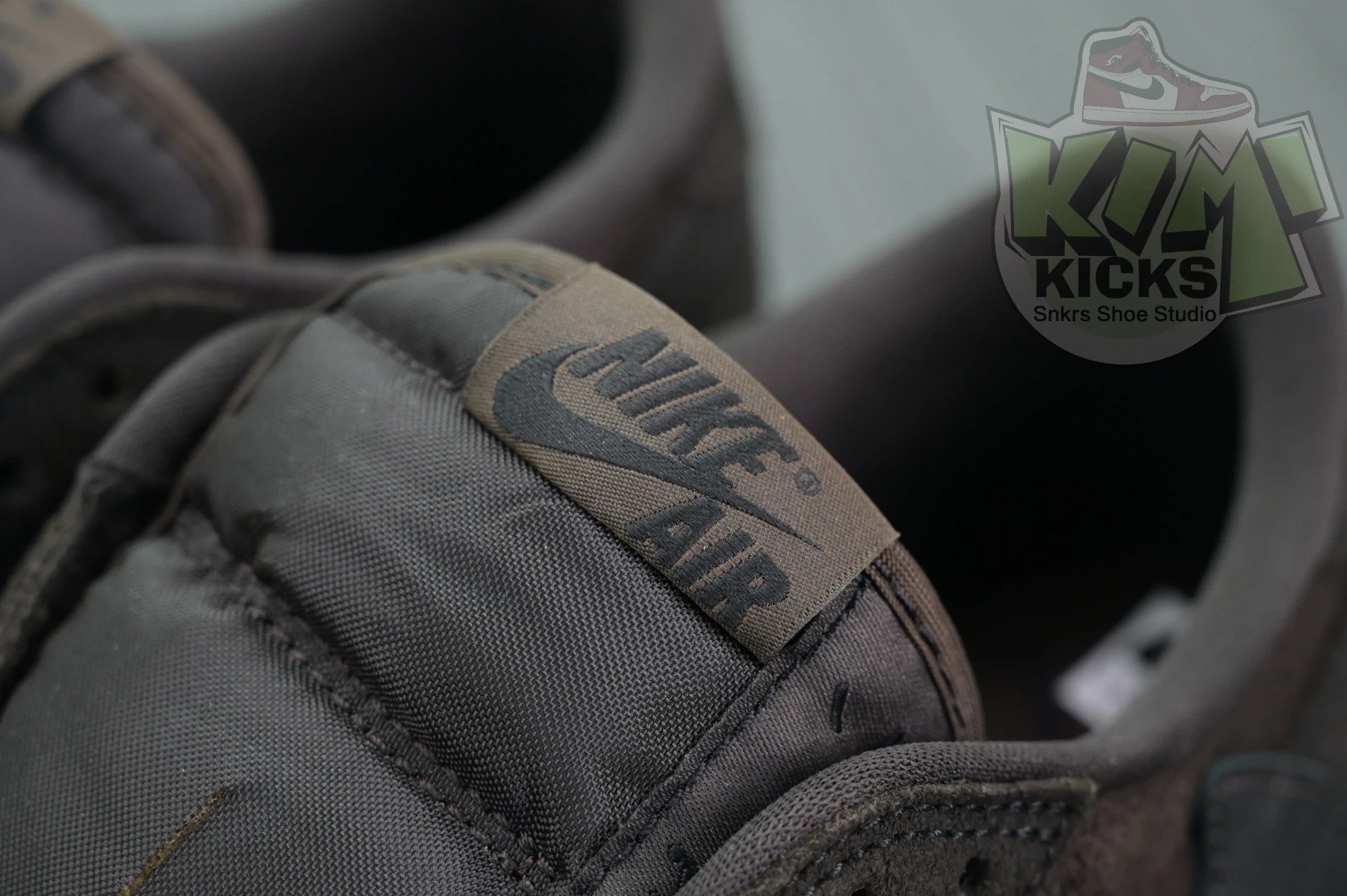 Kimikick Travis Scott x Jordan Air Jordan 1 Low OG“Velvet Brown” NewStyle 1855