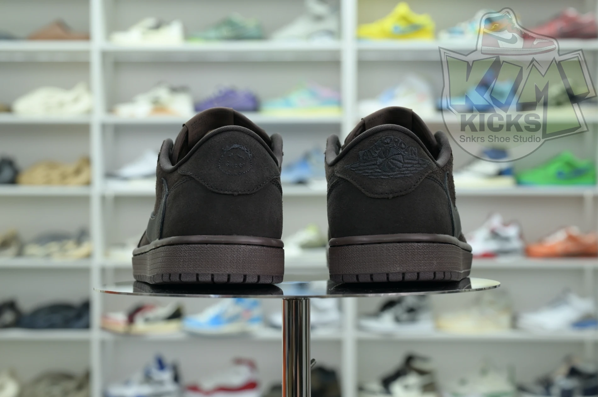 Kimikick Travis Scott x Jordan Air Jordan 1 Low OG“Velvet Brown” NewStyle 1855
