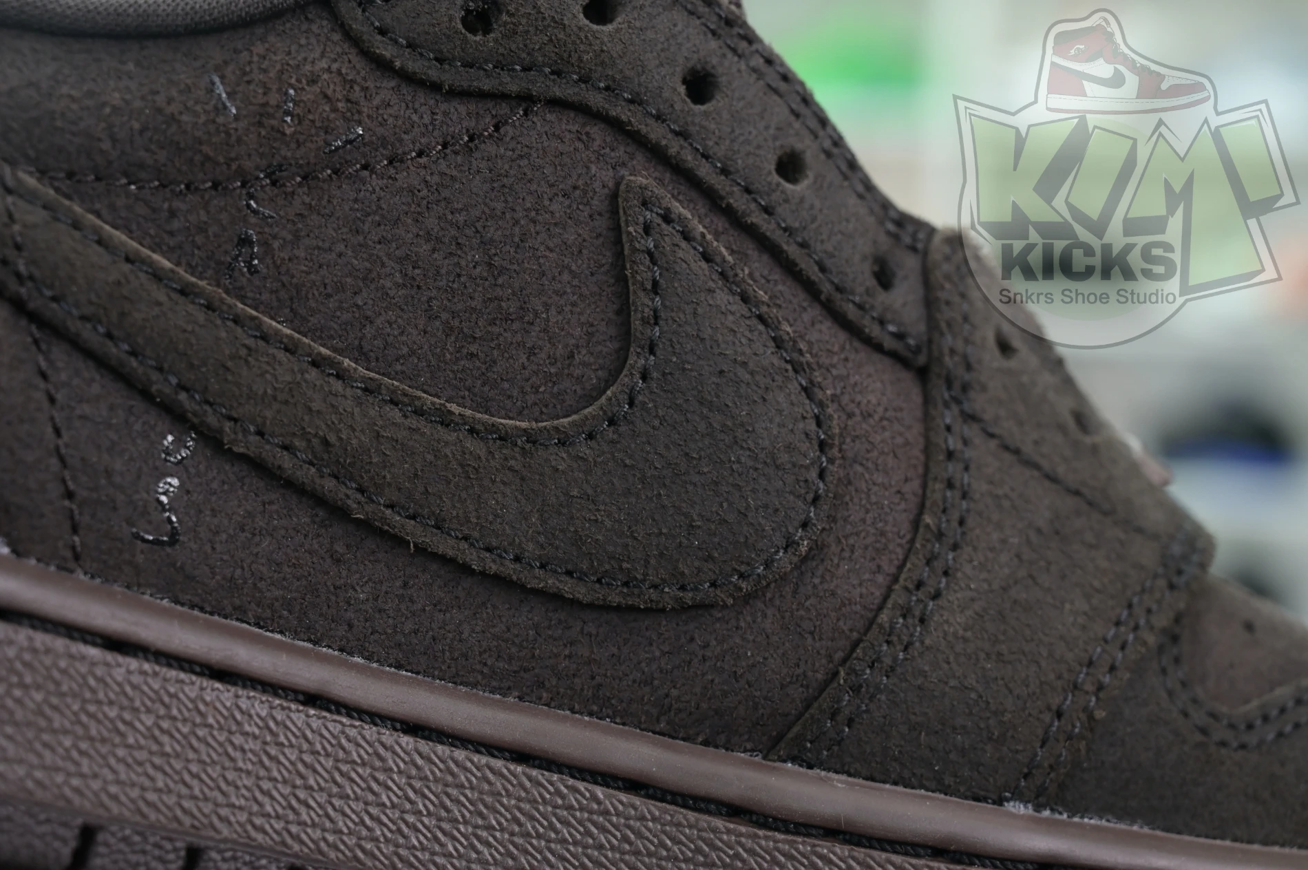 Kimikick Travis Scott x Jordan Air Jordan 1 Low OG“Velvet Brown” NewStyle 1855