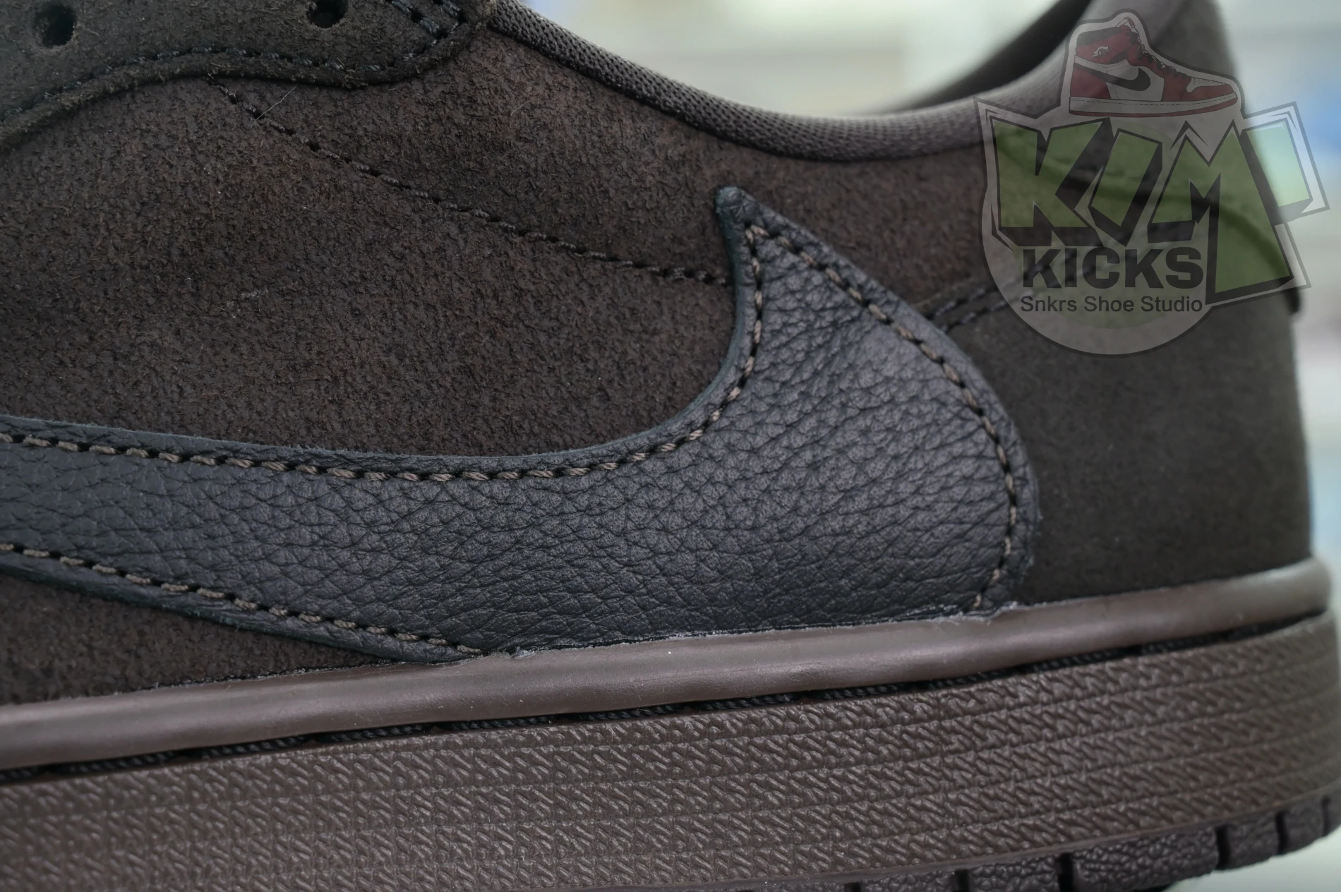 Kimikick Travis Scott x Jordan Air Jordan 1 Low OG“Velvet Brown” NewStyle 1855