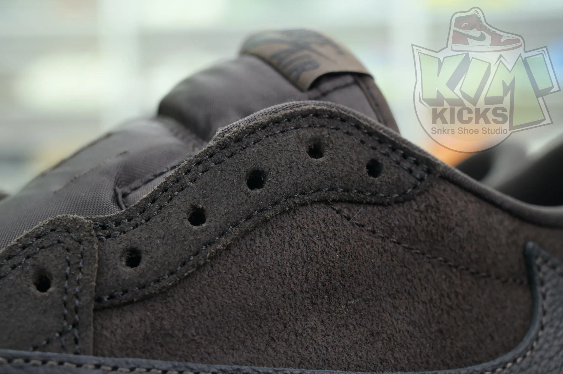 Kimikick Travis Scott x Jordan Air Jordan 1 Low OG“Velvet Brown” NewStyle 1855