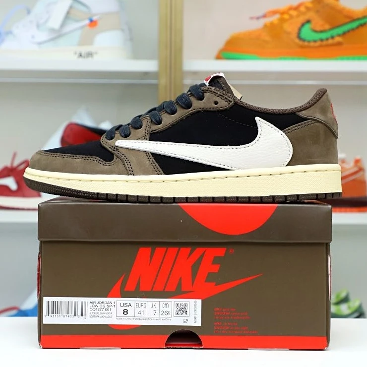 Kimikick Travis Scott x Jordan Air Jordan 1Low OG TS SP Popular 1940