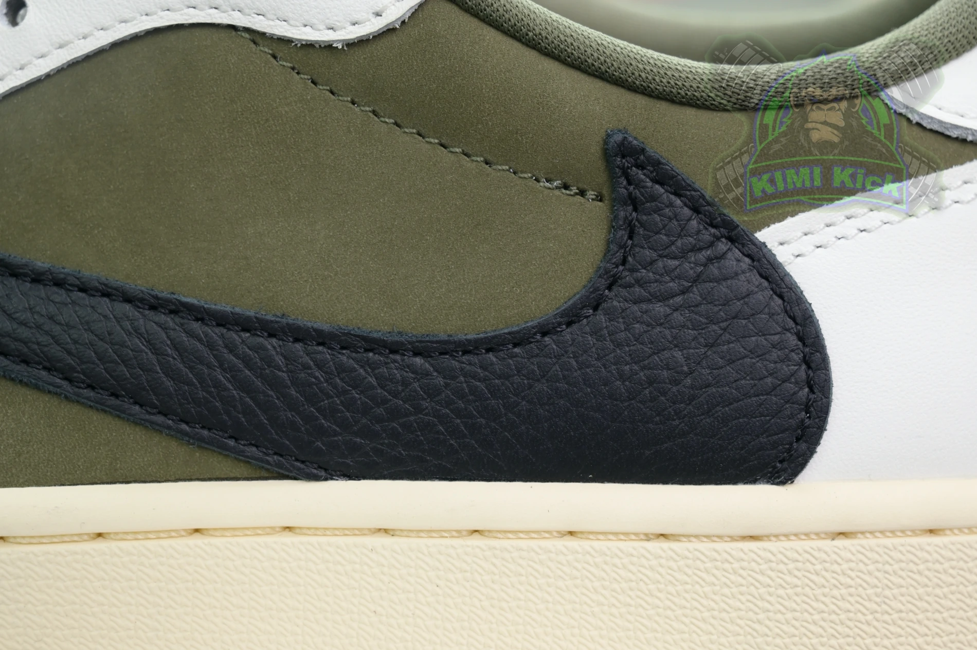 Kimikick Travis Scottx Jordan Air Jordan 1Low OG “Medium Olive” SmartChoice 1854