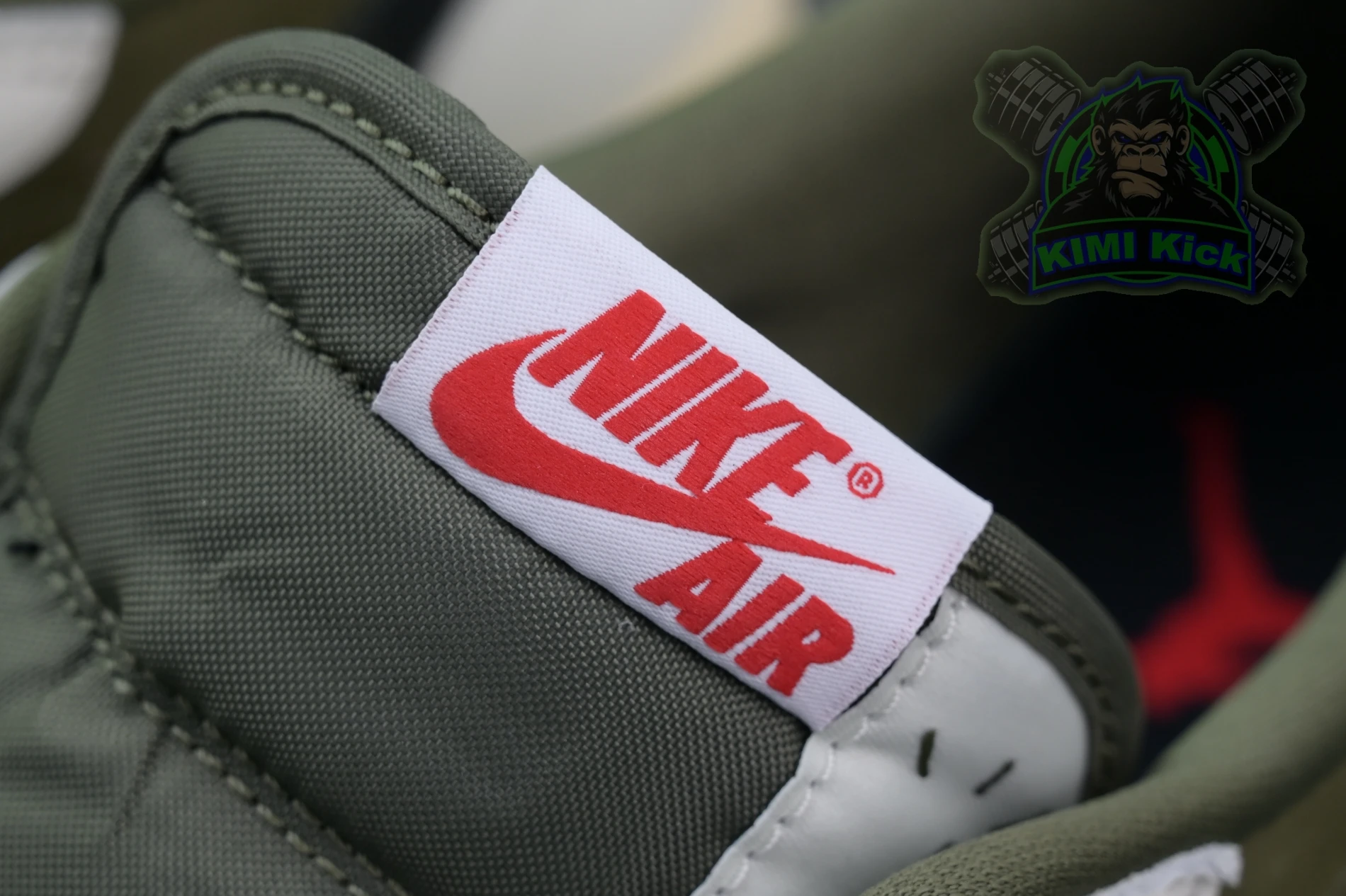 Kimikick Travis Scottx Jordan Air Jordan 1Low OG “Medium Olive” SmartChoice 1854