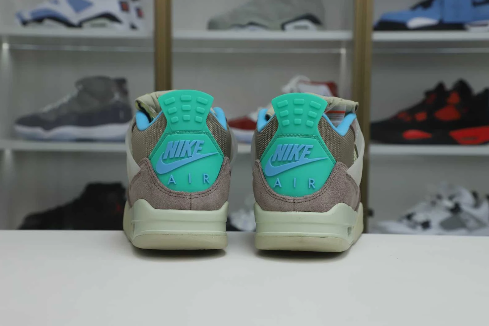 Kimikick UNION LA X AIR JORDAN 4 RETRO 'TAUPE HAZE' Fashionable 1928