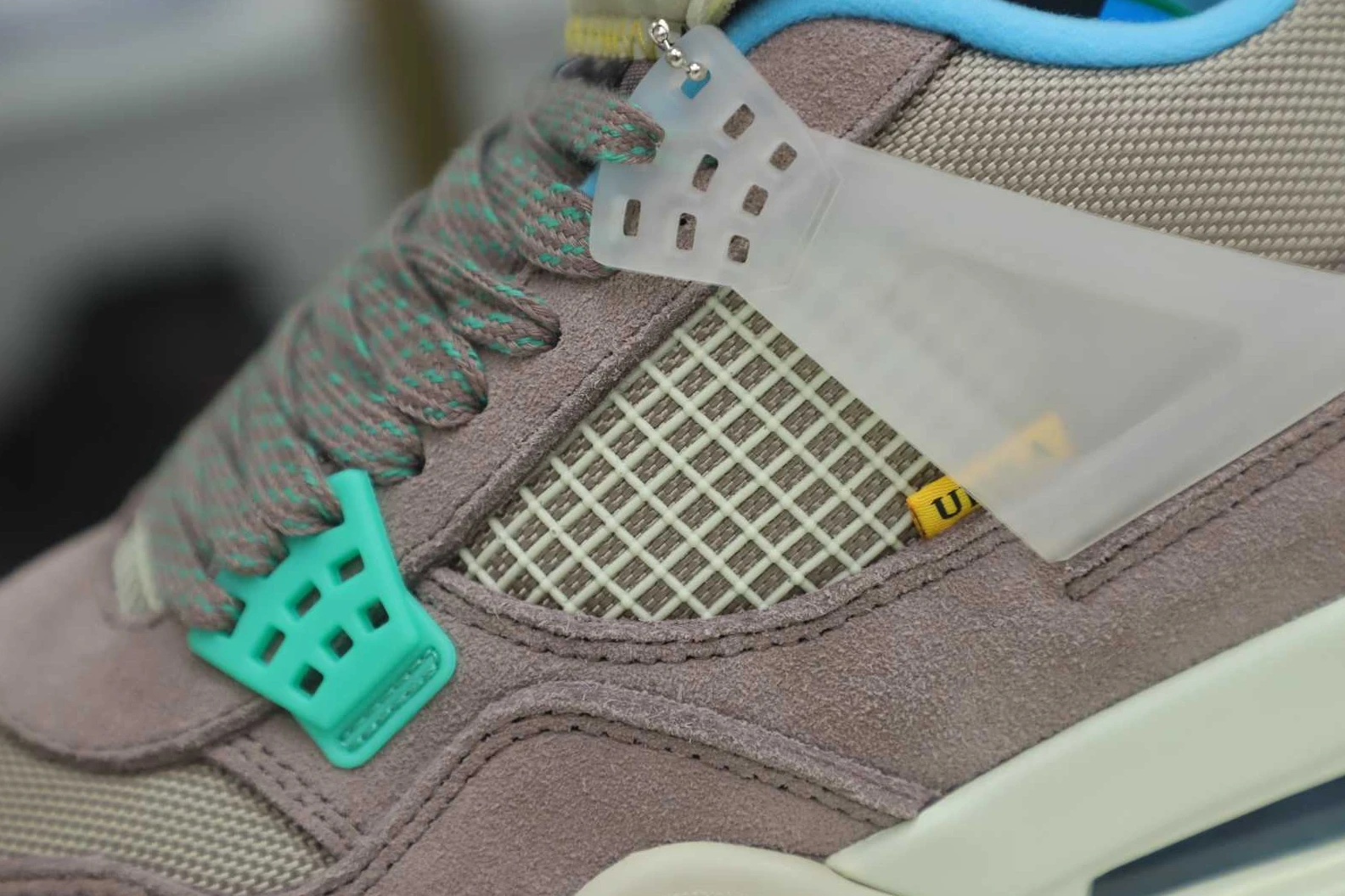 Kimikick UNION LA X AIR JORDAN 4 RETRO 'TAUPE HAZE' Fashionable 1928