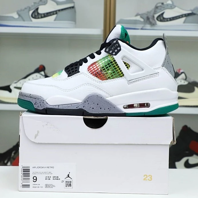 Kimikick WMNS AIR JORDAN 4 RETRO 'RAST EasyMatch 1958