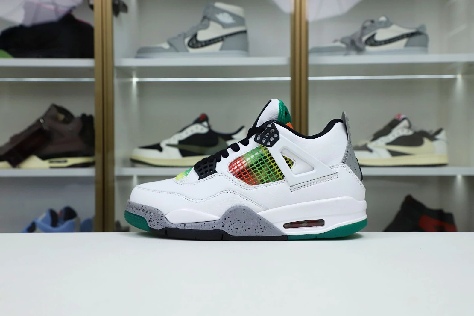Kimikick WMNS AIR JORDAN 4 RETRO 'RAST EasyMatch 1958