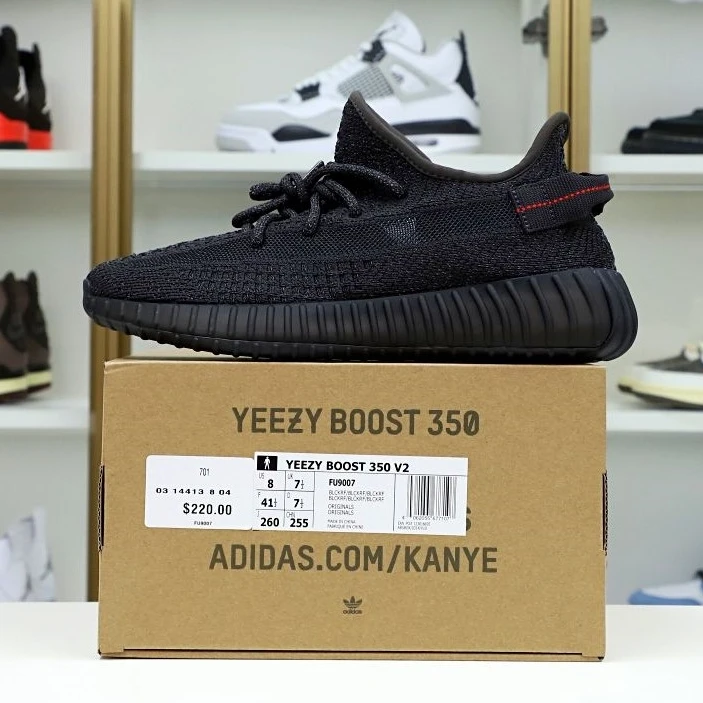 Kimikick YEEZY BOOST 350 V2 'BLACK REFLECTIVE' StreetReady 82