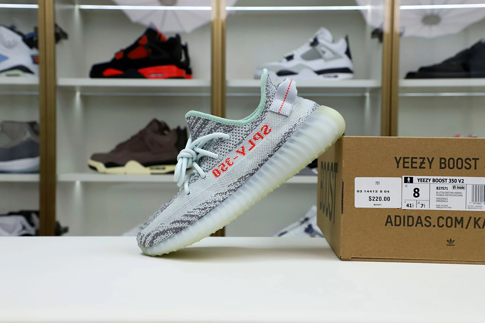Kimikick YEEZY BOOST 350 V2 'BLUE TINT' GoodFit 87