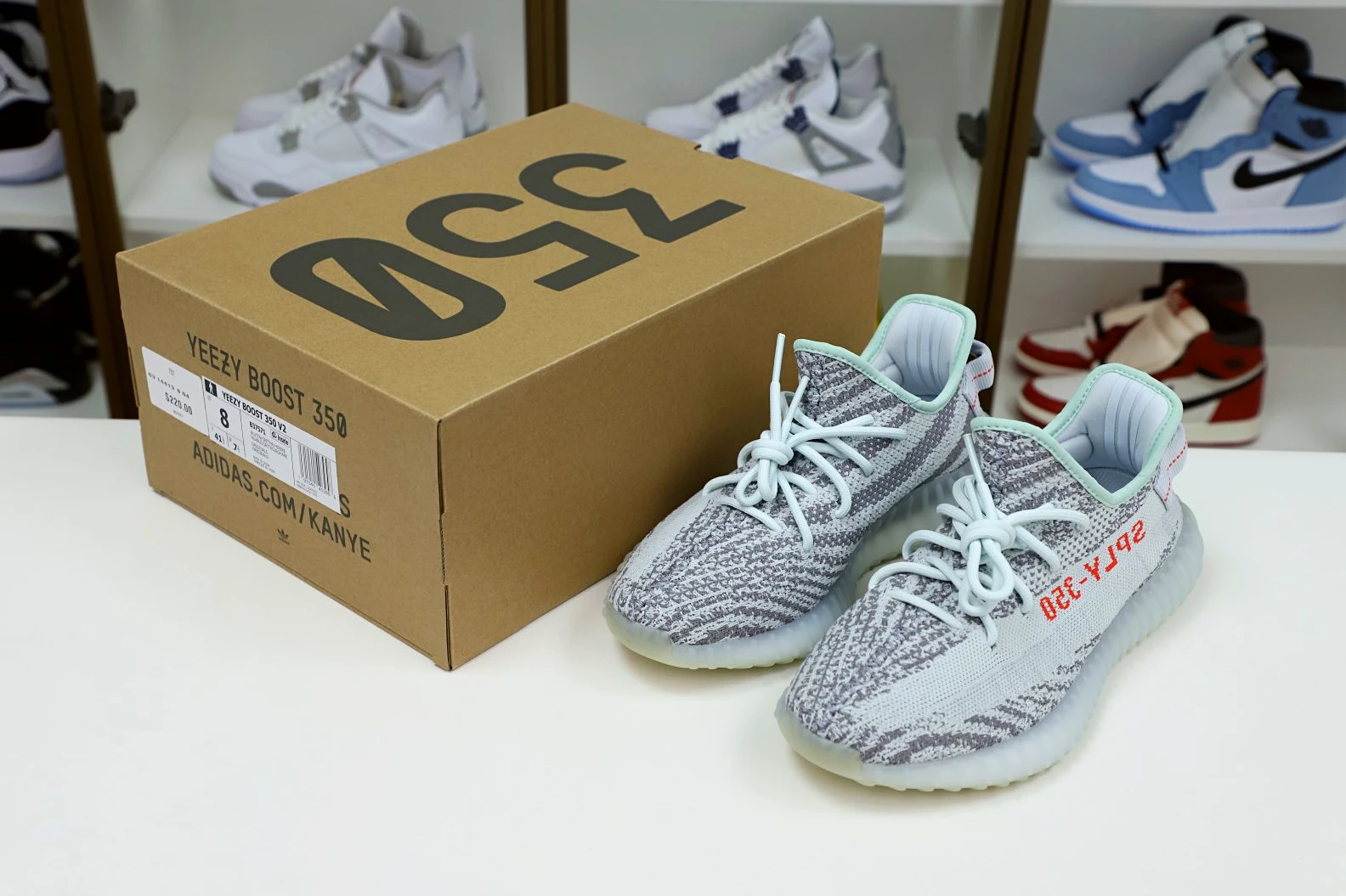 Kimikick YEEZY BOOST 350 V2 'BLUE TINT' GoodFit 87
