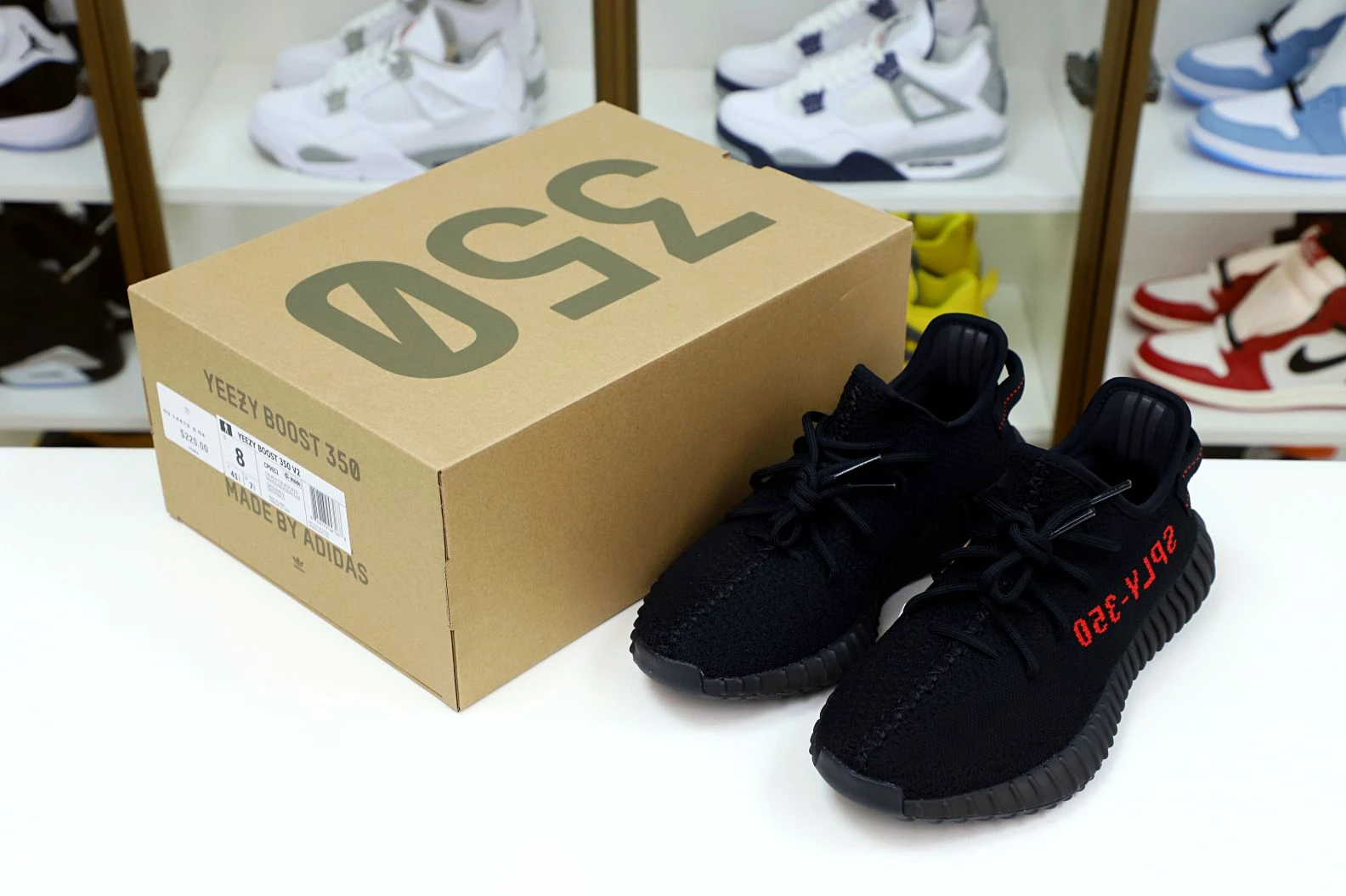 Kimikick YEEZY BOOST 350 V2 'BRED' SportInspired 70