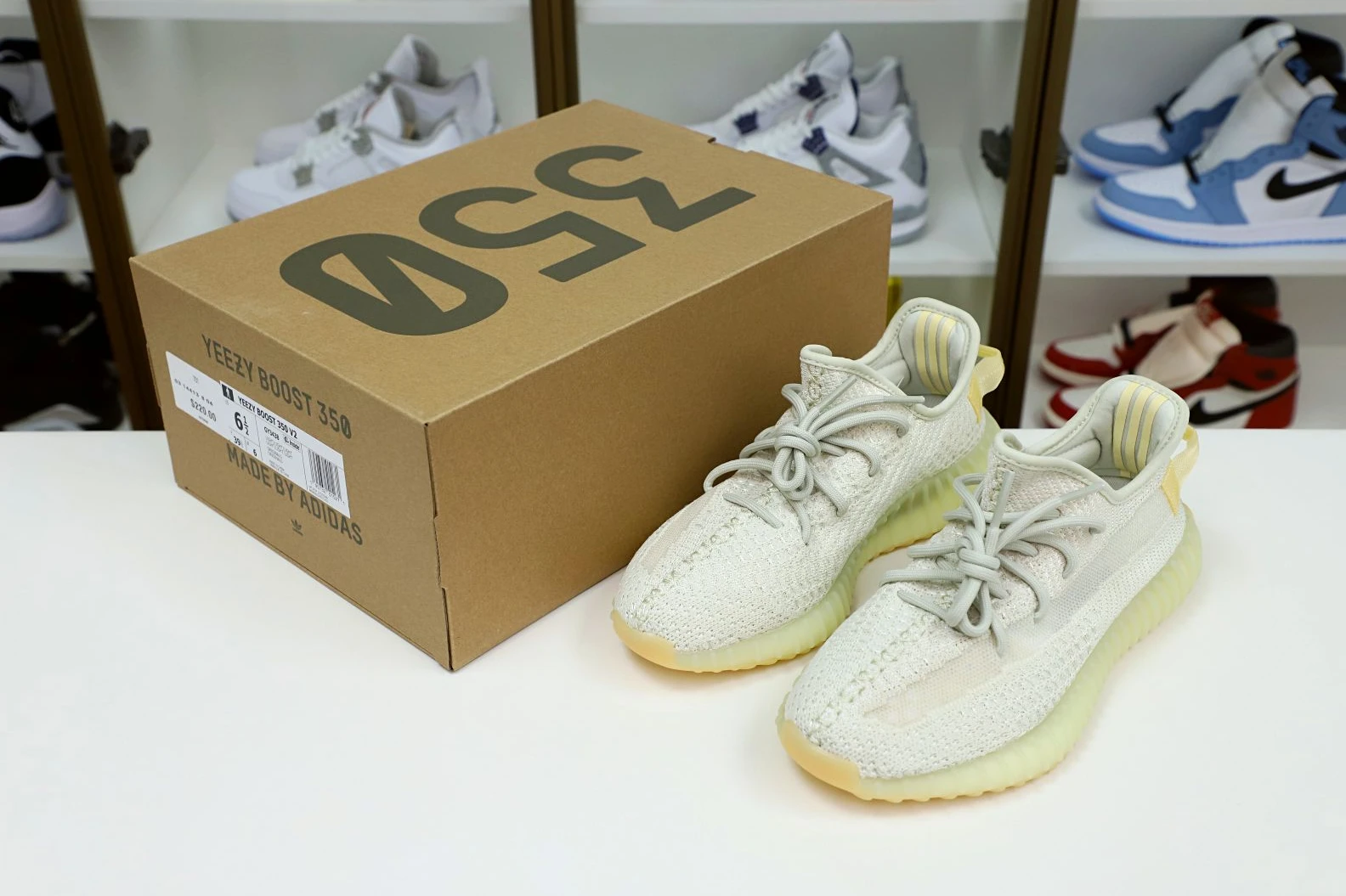 Kimikick YEEZY BOOST 350 V2 'NATURAL' DailyWear 29