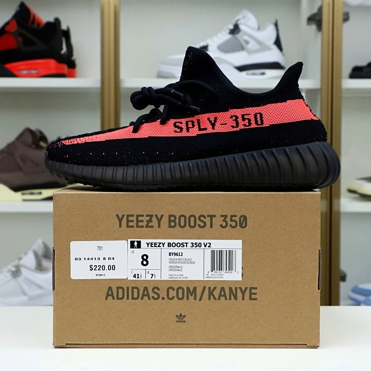 Kimikick YEEZY BOOST 350 V2 'RED' BestValue 14