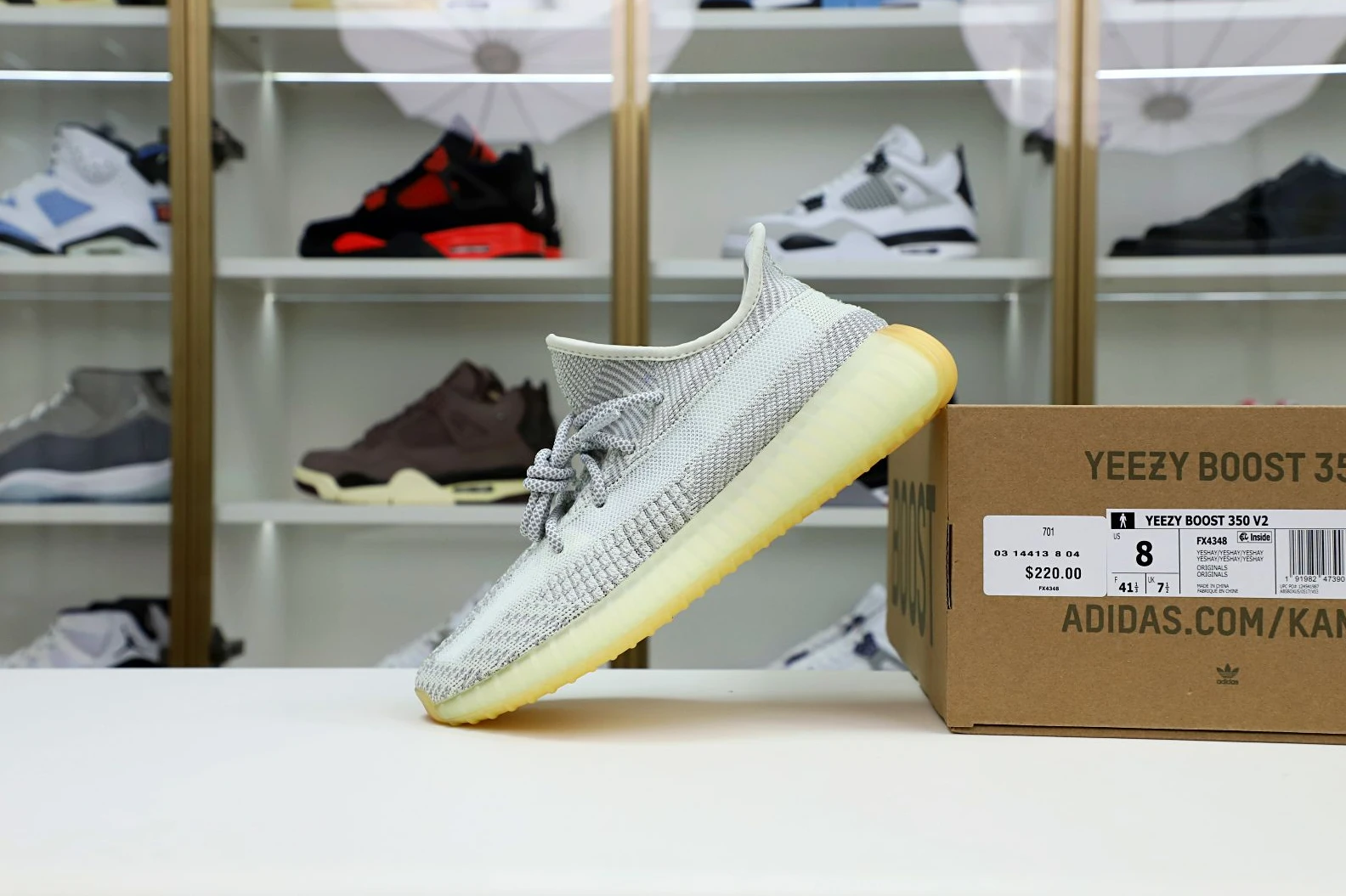 Kimikick YEEZY BOOST 350 V2 'YESHAYA NON-REFLECTIVE' DailyWear 67