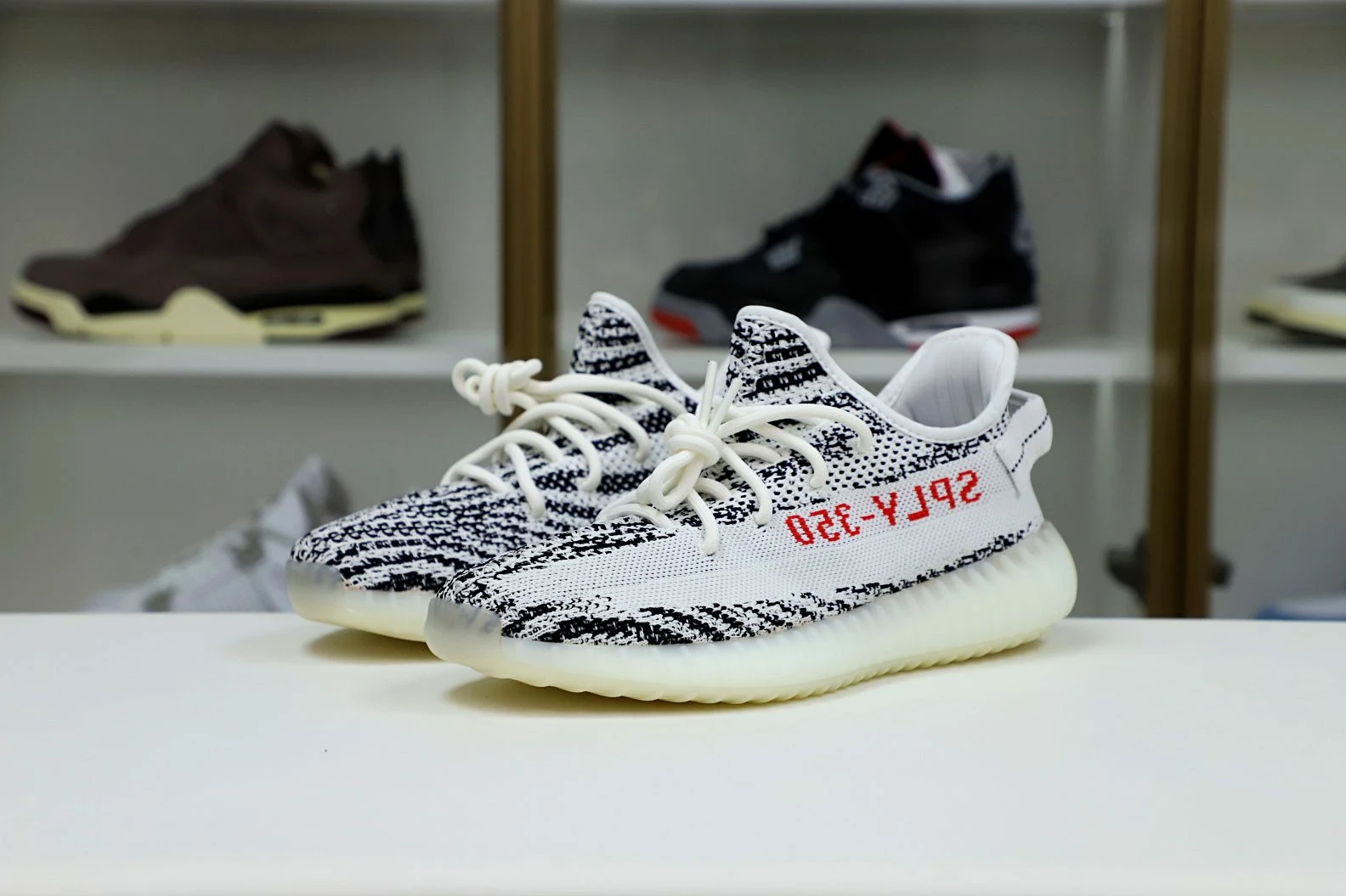 Kimikick YEEZY BOOST 350 V2 'ZEBRA' BestValue 79