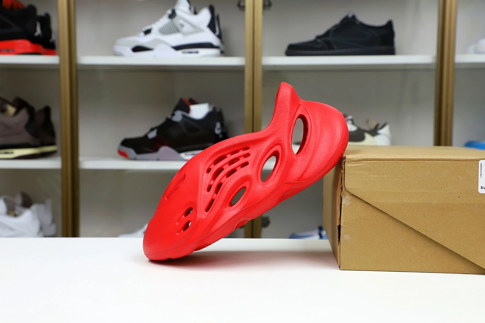 Kimikick YEEZY FOAM RUNNER 'VERMILION' StreetReady 31
