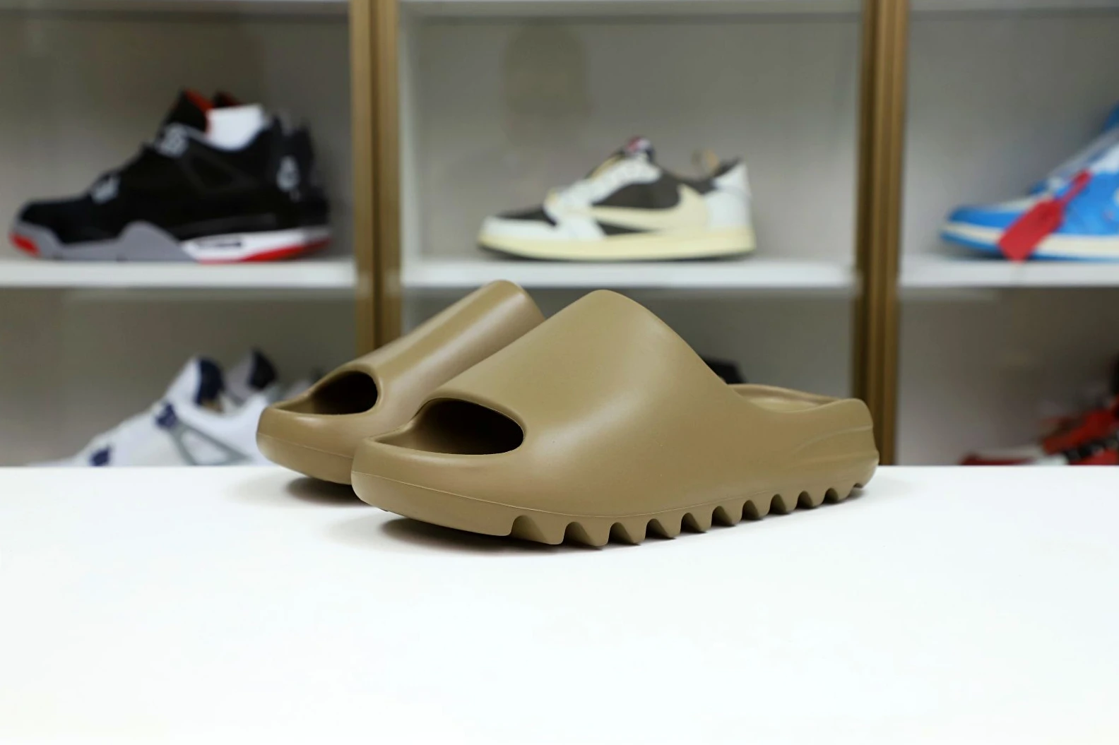 Kimikick Yeezy Slide BrownFV ModernLook 11