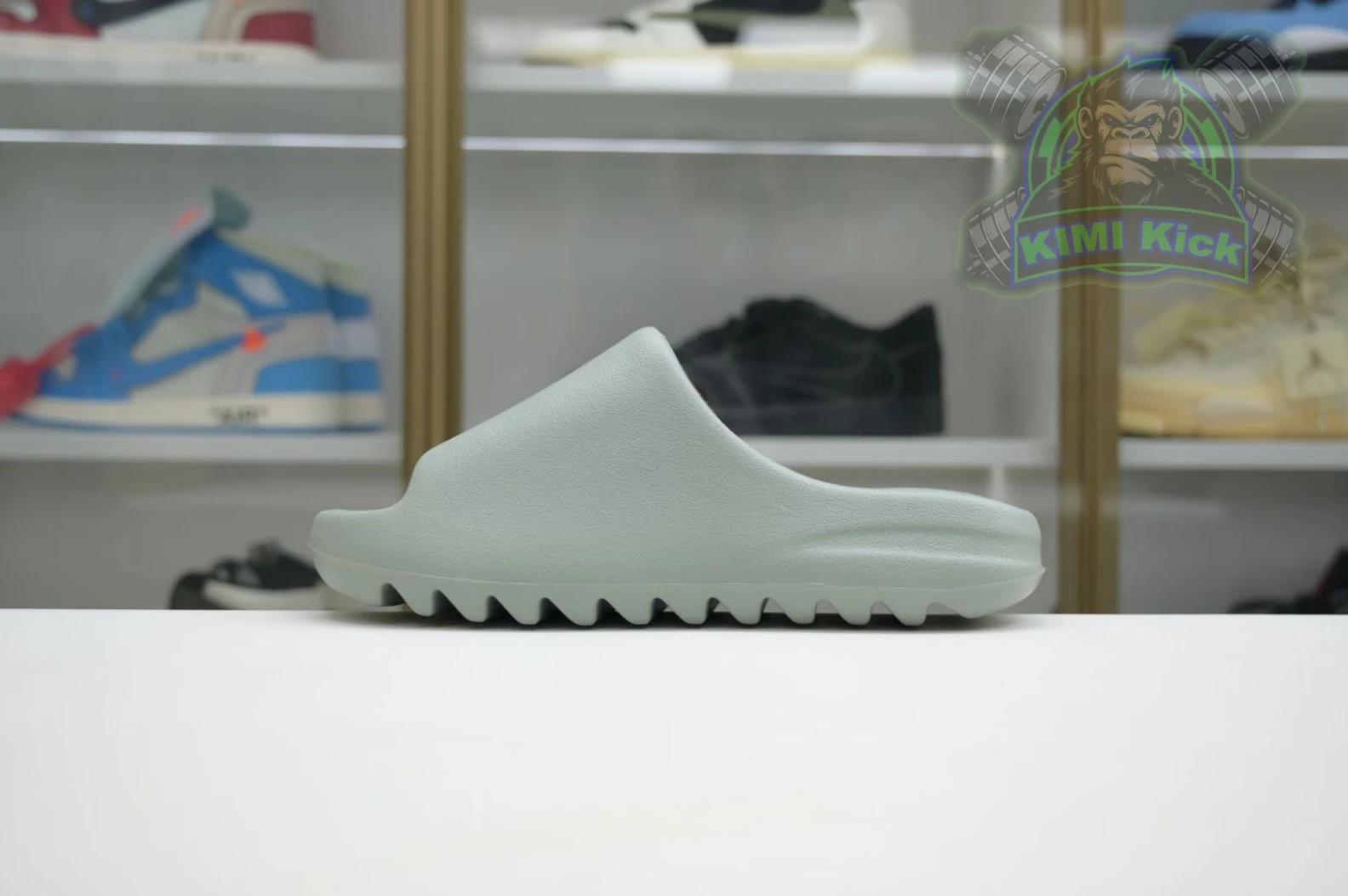 Kimikick adidas originals Yeezy Slide Salt BestValue 4