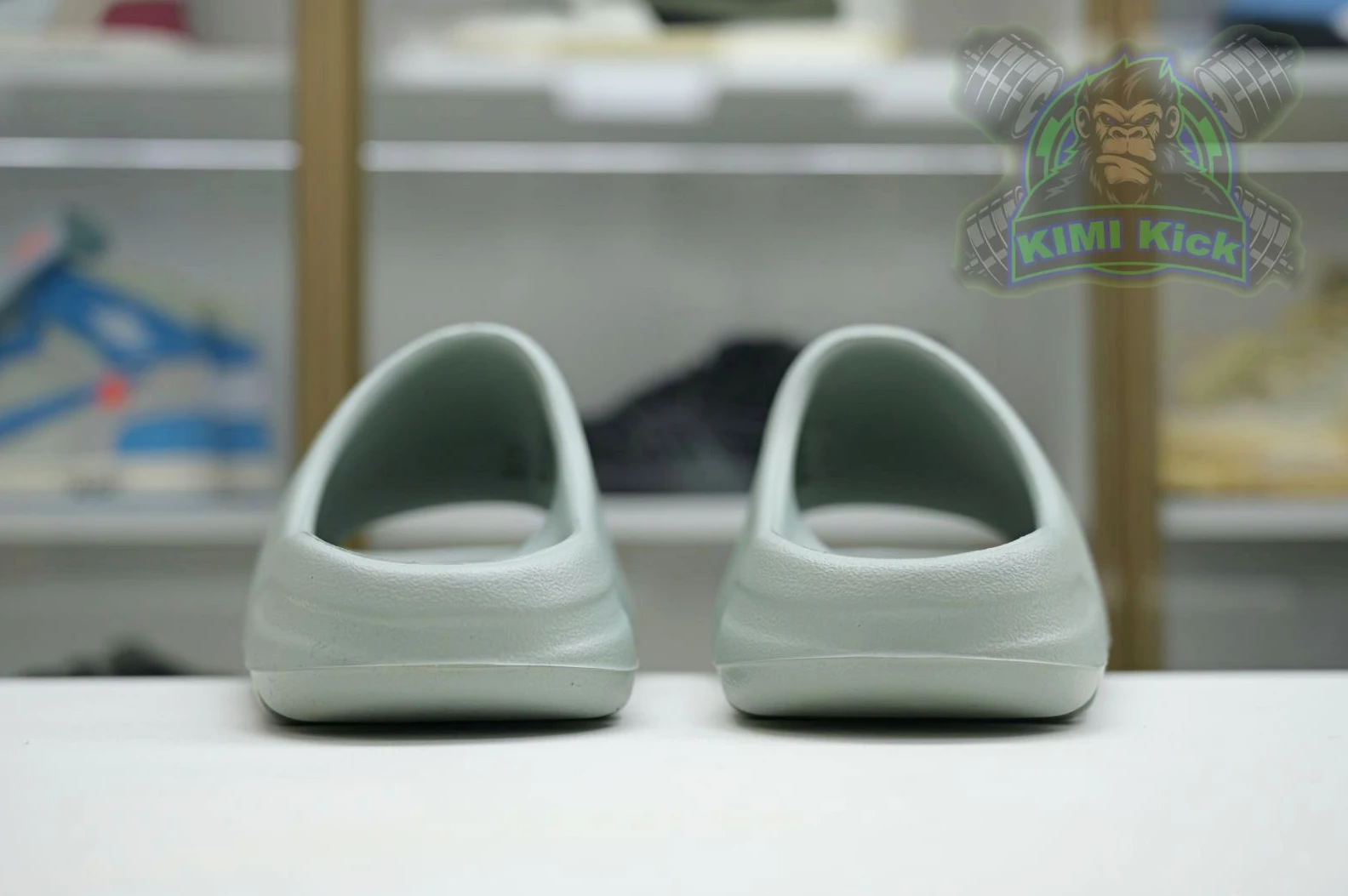Kimikick adidas originals Yeezy Slide Salt BestValue 4