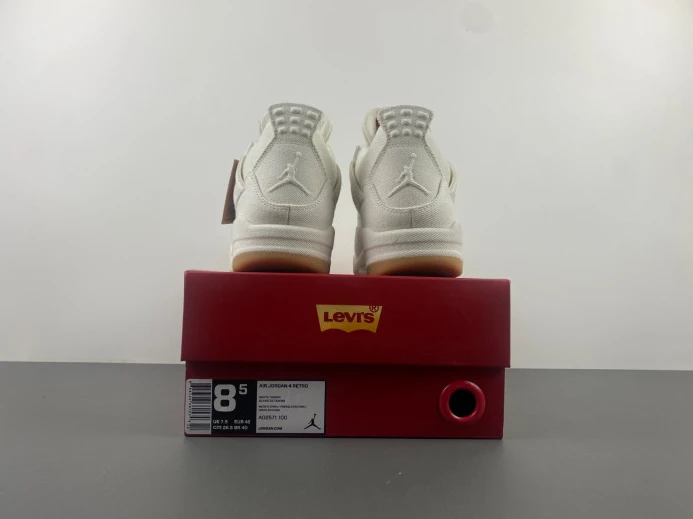 Levi's x Air Jordan 4 'White' AO2571- UrbanStyle 1071