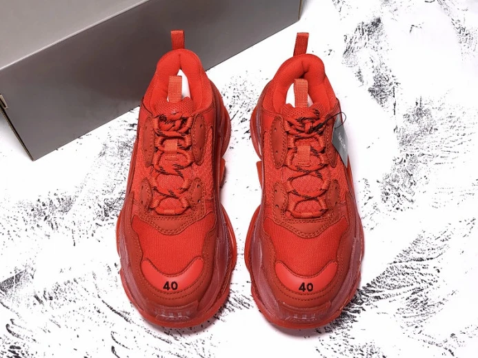 ModernLook BLCG Triple S Red Clear Sole 541624 W09O1 2526