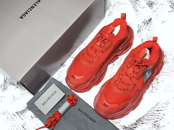 ModernLook BLCG Triple S Red Clear Sole 541624 W09O1 2526