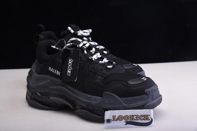 ModernLook BLCG Wmns Triple S Trainer 'Black Clear Sole' 544351 W09O1 2523