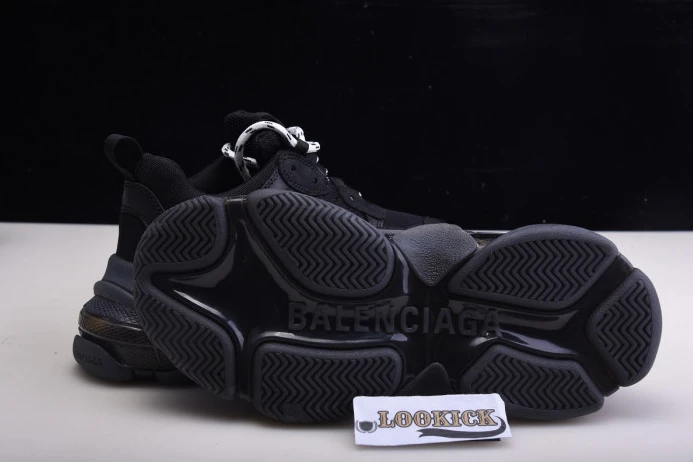 ModernLook BLCG Wmns Triple S Trainer 'Black Clear Sole' 544351 W09O1 2523