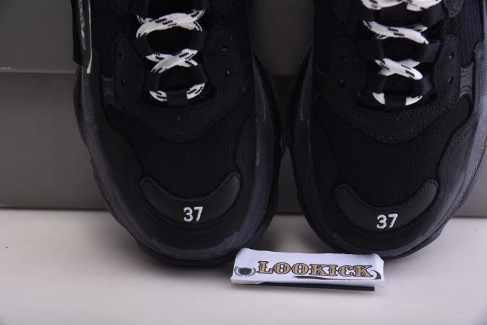 ModernLook BLCG Wmns Triple S Trainer 'Black Clear Sole' 544351 W09O1 2523
