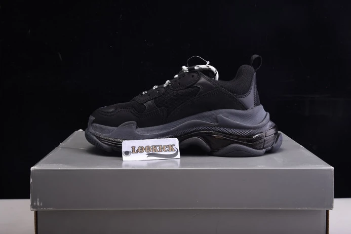 ModernLook BLCG Wmns Triple S Trainer 'Black Clear Sole' 544351 W09O1 2523