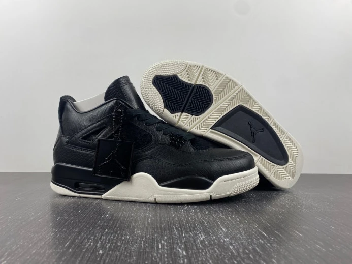 ModernLook Jordan 4 Retro Pony Hair Black 819139- 1001