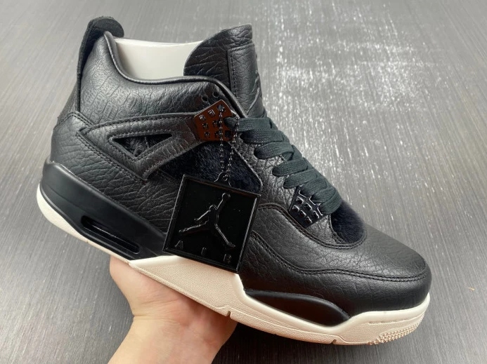 ModernLook Jordan 4 Retro Pony Hair Black 819139- 1001
