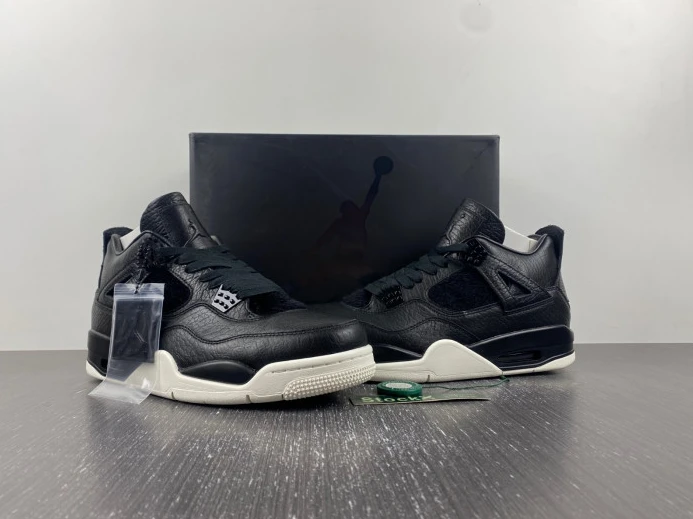 ModernLook Jordan 4 Retro Pony Hair Black 819139- 1001