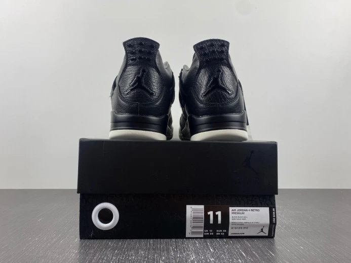 ModernLook Jordan 4 Retro Pony Hair Black 819139- 1001