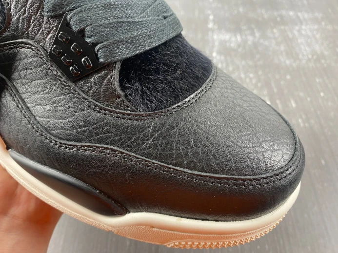 ModernLook Jordan 4 Retro Pony Hair Black 819139- 1001
