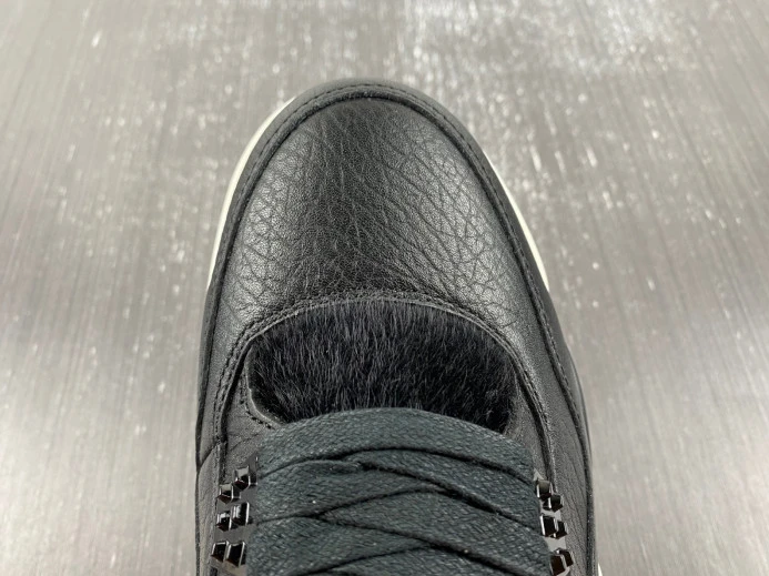 ModernLook Jordan 4 Retro Pony Hair Black 819139- 1001