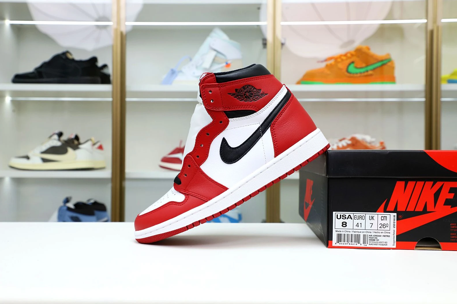 ModernLook Kimikick AIR JORDAN 1 RETRO HIGH OG 'CHICAGO' 1991
