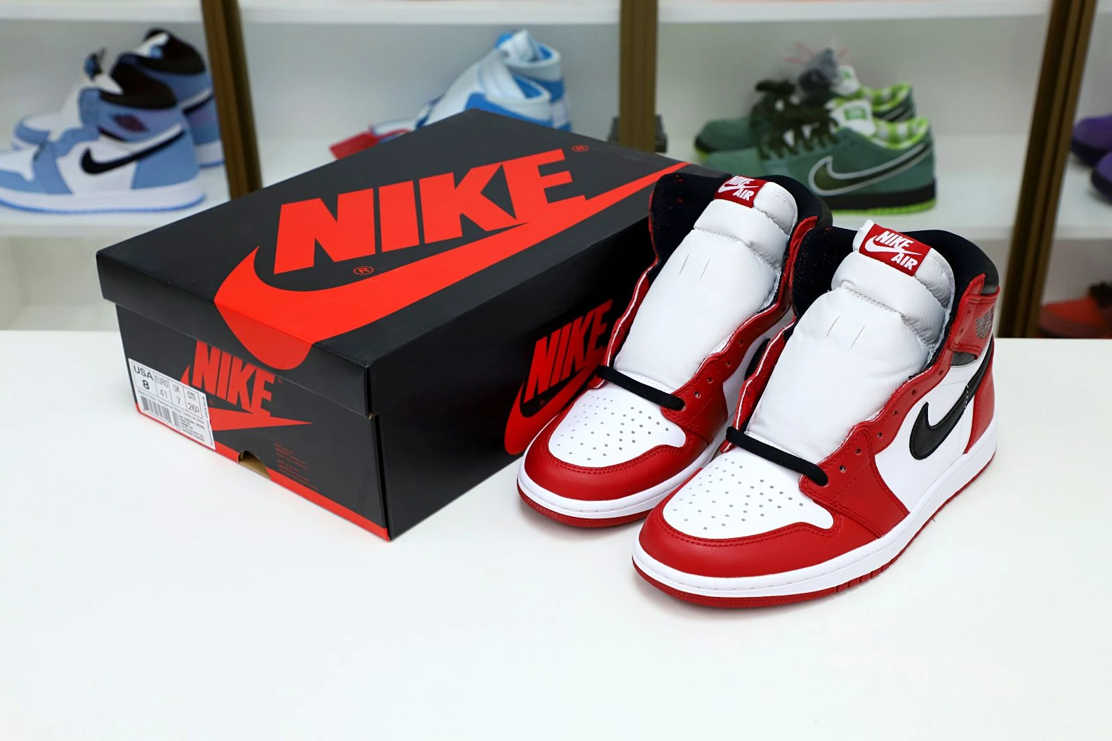 ModernLook Kimikick AIR JORDAN 1 RETRO HIGH OG 'CHICAGO' 1991
