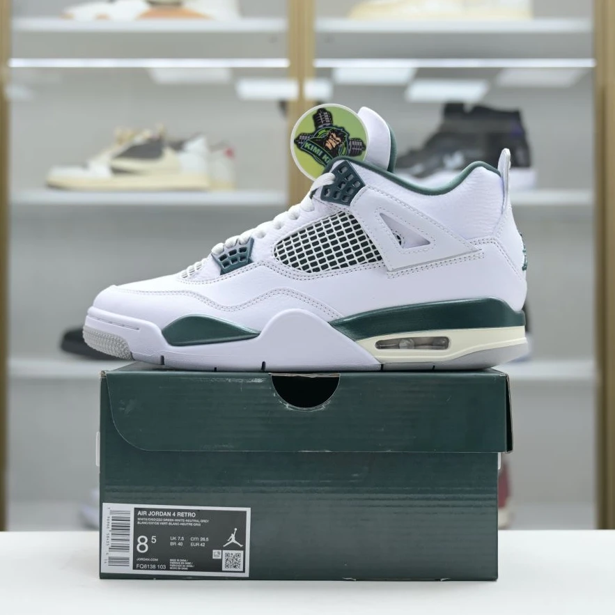 ModernLook Kimikick Air Jordan 4 Oxidized Green 1879