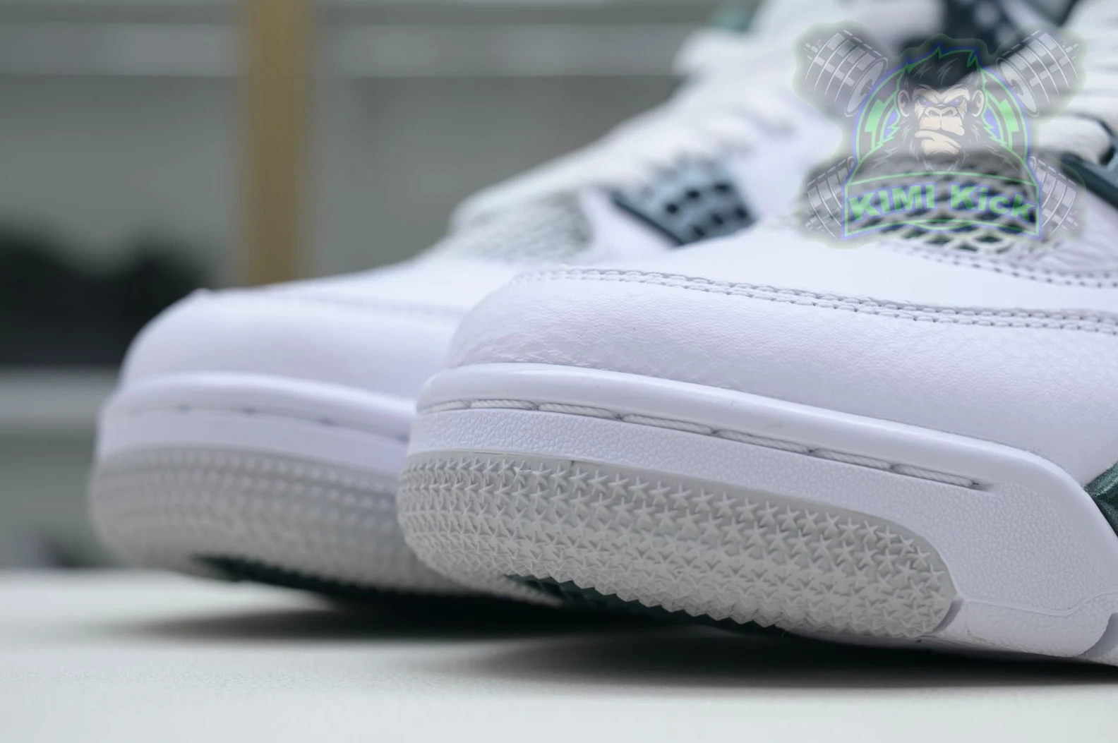 ModernLook Kimikick Air Jordan 4 Oxidized Green 1879