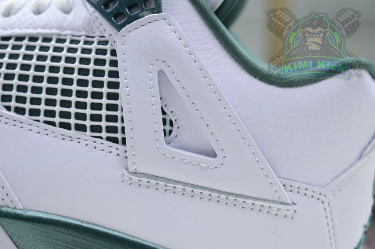 ModernLook Kimikick Air Jordan 4 Oxidized Green 1879
