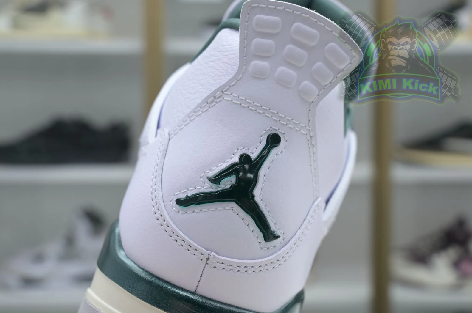ModernLook Kimikick Air Jordan 4 Oxidized Green 1879