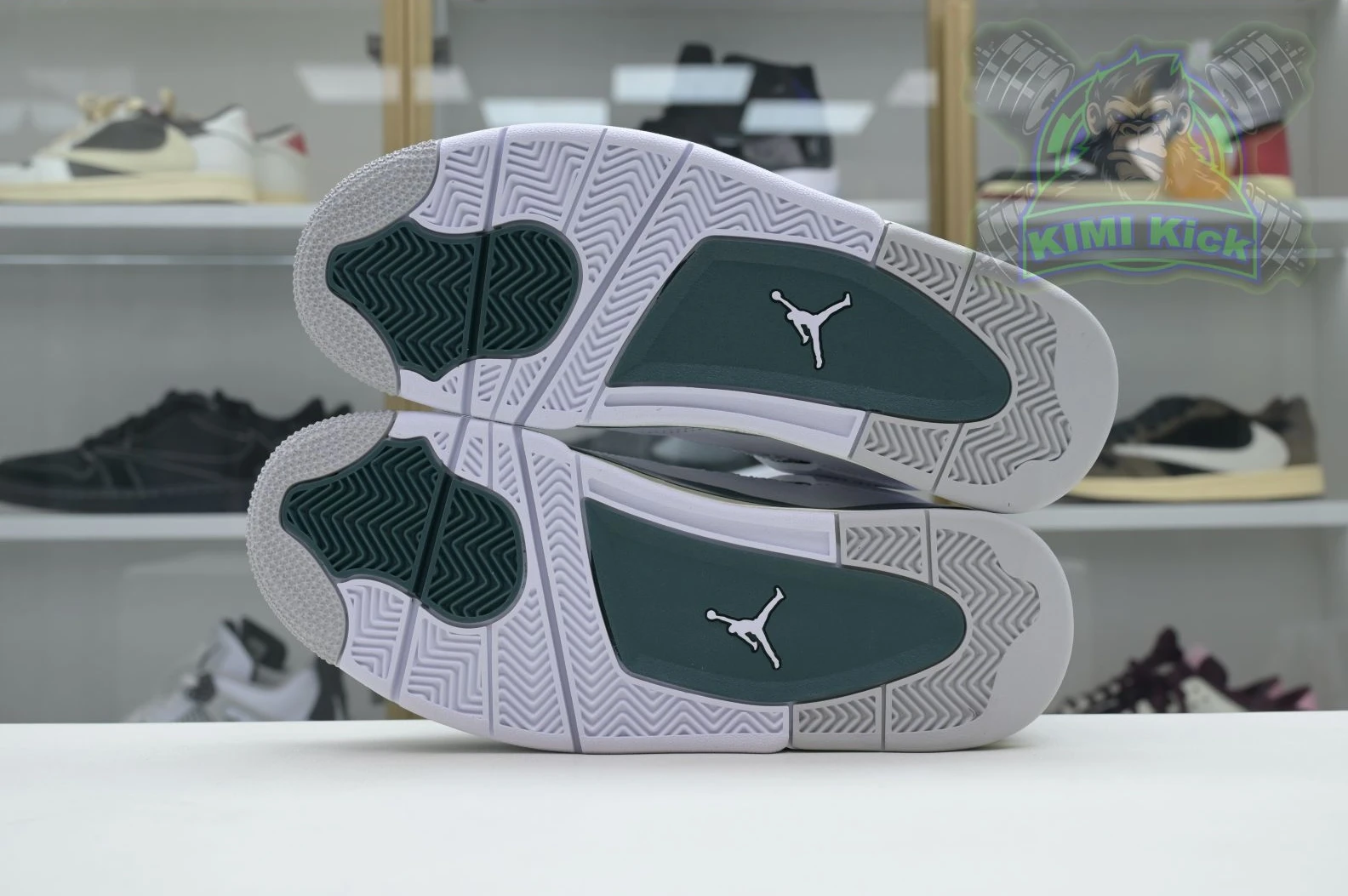 ModernLook Kimikick Air Jordan 4 Oxidized Green 1879