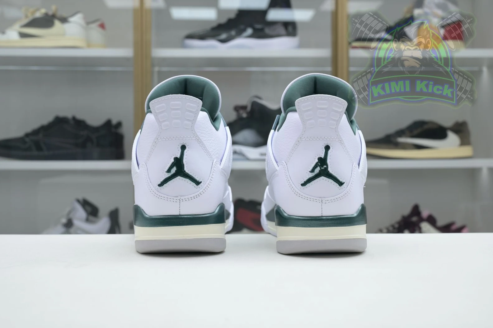 ModernLook Kimikick Air Jordan 4 Oxidized Green 1879