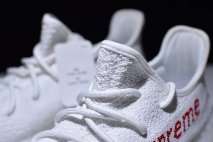 ModernLook Sup*e x ad*s yeezy boost 350 v2 white red shoes 255