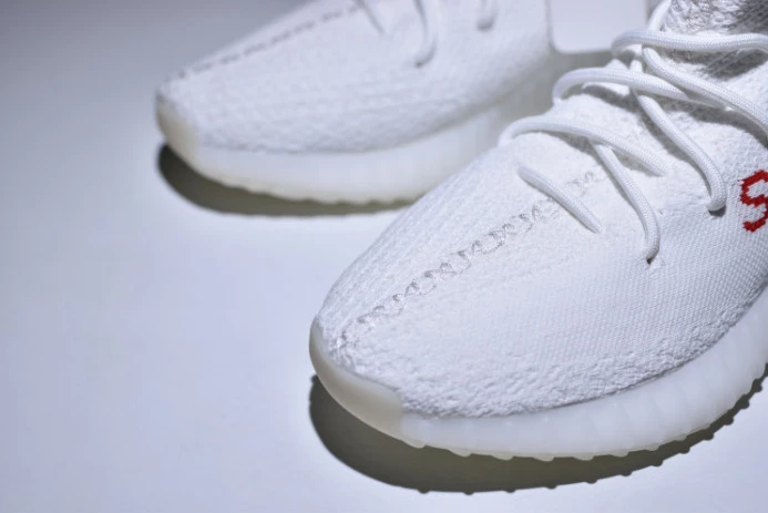 ModernLook Sup*e x ad*s yeezy boost 350 v2 white red shoes 255