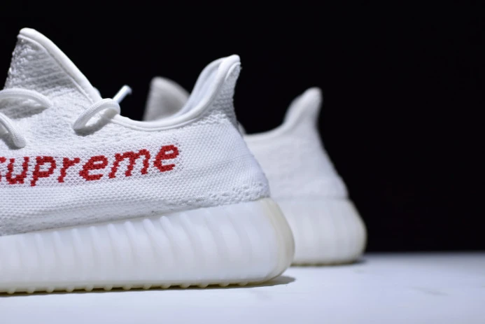 ModernLook Sup*e x ad*s yeezy boost 350 v2 white red shoes 255