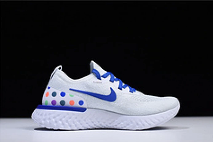 ModernLook nike epic react flyknit white blue aq0067- 3288