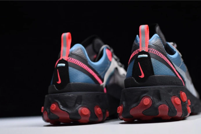 ModernLook nike react element 87 blue chill solar red aq1090- 3158